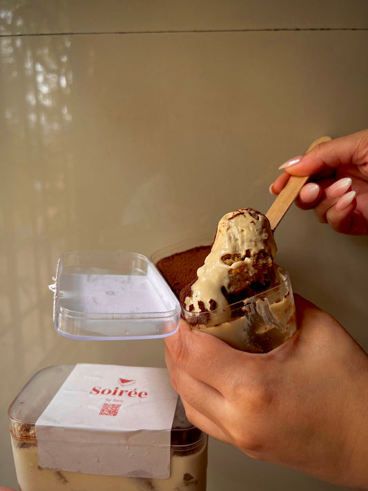 Almond Cake Tiramisu